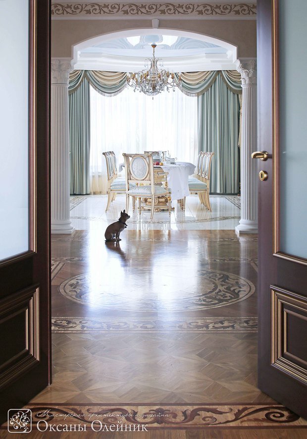 Фото из портфолио Усадьба в классическом стиле – фотографии дизайна интерьеров на INMYROOM