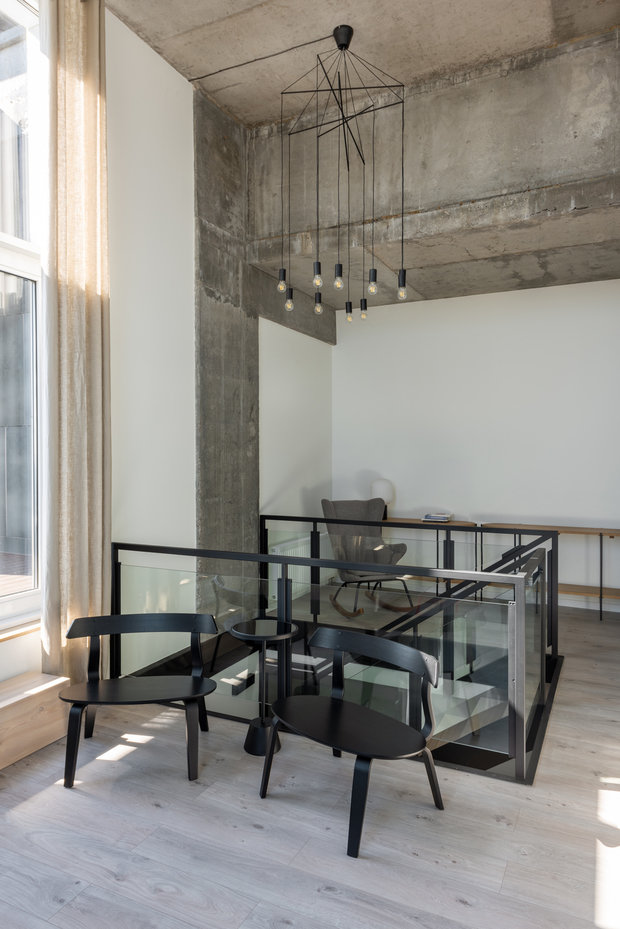 Фотография: Кабинет в стиле Лофт, Современный, Квартира, Проект дня, Киев, PLANiUM, 4 и больше, Более 90 метров – фото на INMYROOM