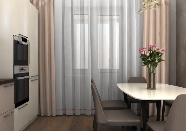 Фото из портфолио Проект перепланировки 2-хкомнатной квартиры в 3-хкомнатную – фотографии дизайна интерьеров на INMYROOM