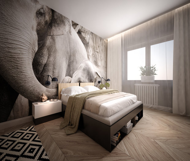 Фото из портфолио Городские джунгли – фотографии дизайна интерьеров на INMYROOM