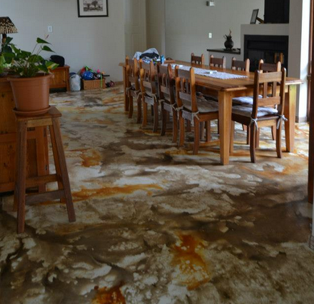 Фотография: Кухня и столовая в стиле Прованс и Кантри, Дизайн интерьера, Цвет в интерьере, Пол, Индустриальный – фото на INMYROOM