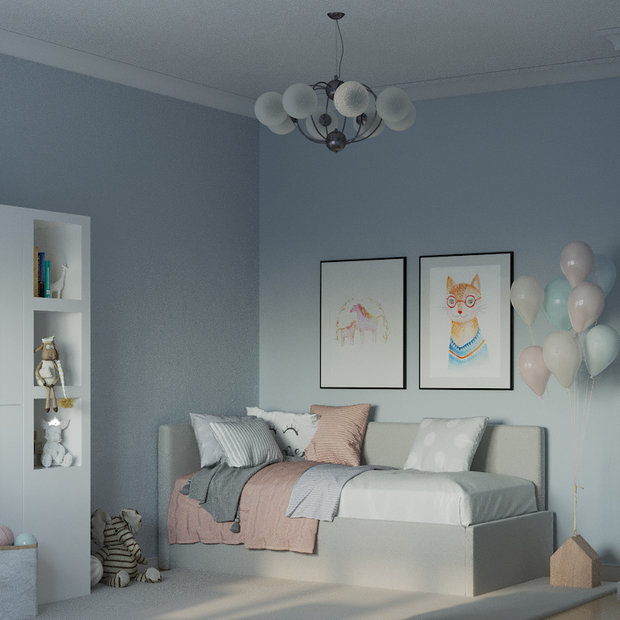 Фото из портфолио Детская в современном стиле – фотографии дизайна интерьеров на INMYROOM
