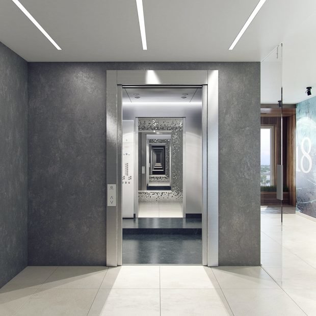 Фото из портфолио Холл общего пользования. – фотографии дизайна интерьеров на INMYROOM