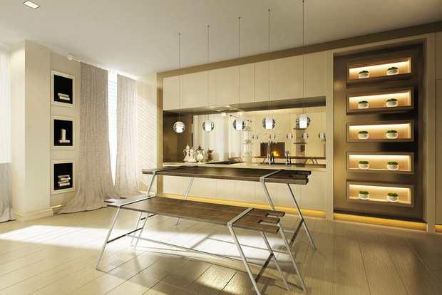 Фото из портфолио Barkli Virgin House — интерьеры Kelly Hoppen – фотографии дизайна интерьеров на INMYROOM