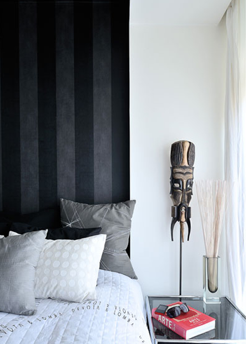 Фотография: Спальня в стиле Современный, Декор интерьера, Квартира, Цвет в интерьере, Дома и квартиры, Стены, Мадрид – фото на INMYROOM
