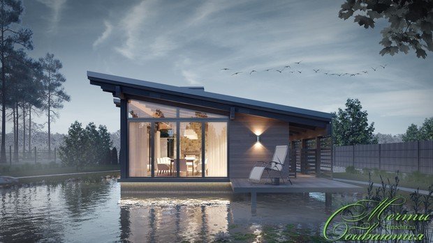 Фото из портфолио Гостевой домик – фотографии дизайна интерьеров на INMYROOM