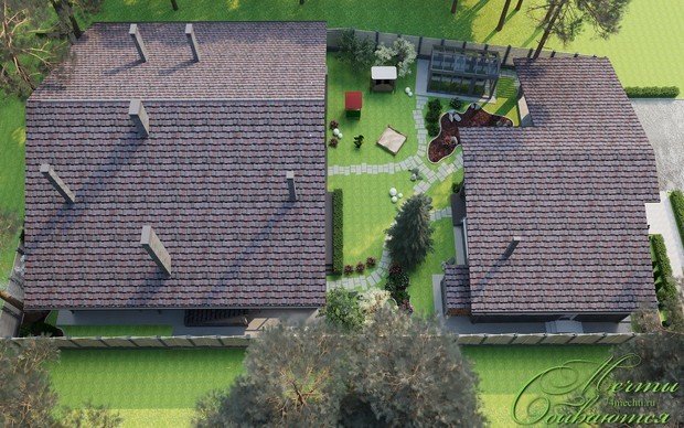 Фото из портфолио Загородный дом в стиле шале – фотографии дизайна интерьеров на INMYROOM