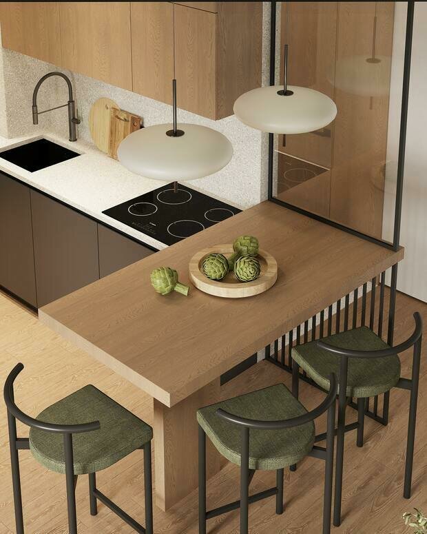 Фото из портфолио ИНТЕРЬЕР КВАРТИРЫ ЖК Видный берег – фотографии дизайна интерьеров на INMYROOM