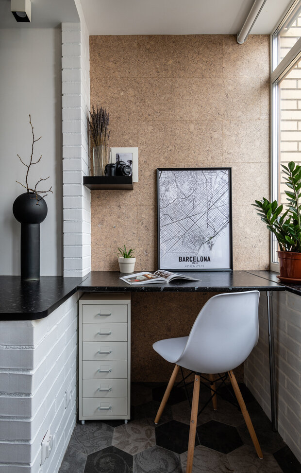 Фото из портфолио Трешка на 48 кв.м – фотографии дизайна интерьеров на INMYROOM