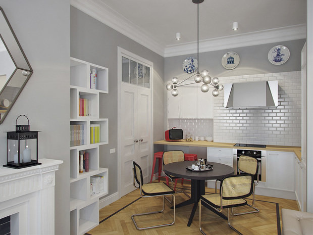 Фото из портфолио Квартира на Хлебном переулке – фотографии дизайна интерьеров на INMYROOM