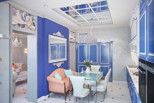 Фото из портфолио Неоклассика – фотографии дизайна интерьеров на INMYROOM