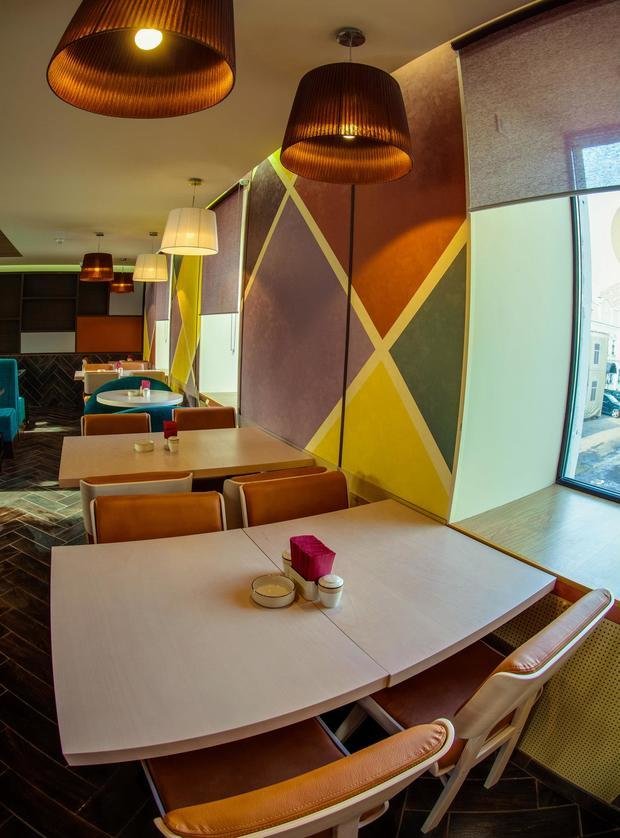 Фото из портфолио Кафе Винегрет – фотографии дизайна интерьеров на INMYROOM