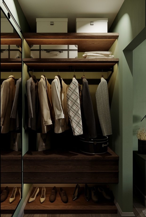 Фото из портфолио  Apartment «Summer garden»  – фотографии дизайна интерьеров на INMYROOM