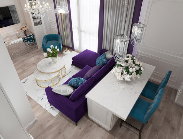 Фото из портфолио Квартира в ЖК Монодом – фотографии дизайна интерьеров на INMYROOM