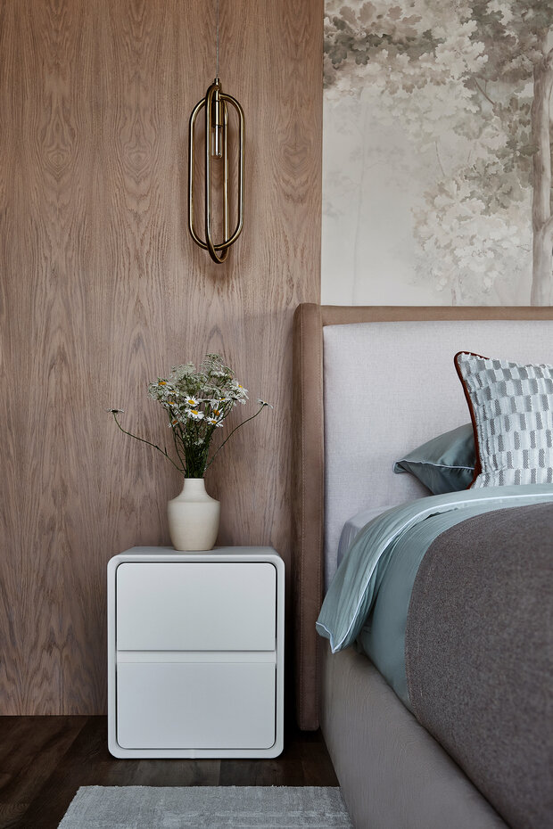 Фотография: Спальня в стиле Современный, Скандинавский, Дом, Проект дня, Дом и дача, Пермь, 4 и больше, Более 90 метров – фото на INMYROOM