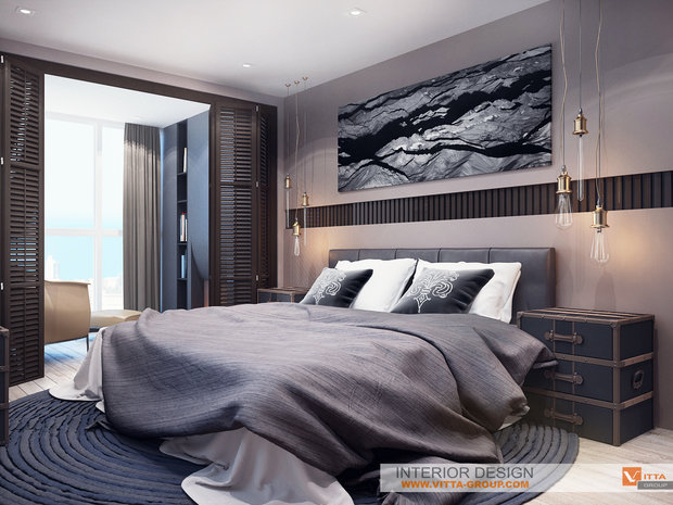 Фото из портфолио Спальня в Ялте – фотографии дизайна интерьеров на INMYROOM