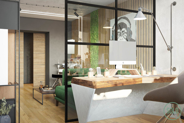 Фото из портфолио Loft House – фотографии дизайна интерьеров на INMYROOM
