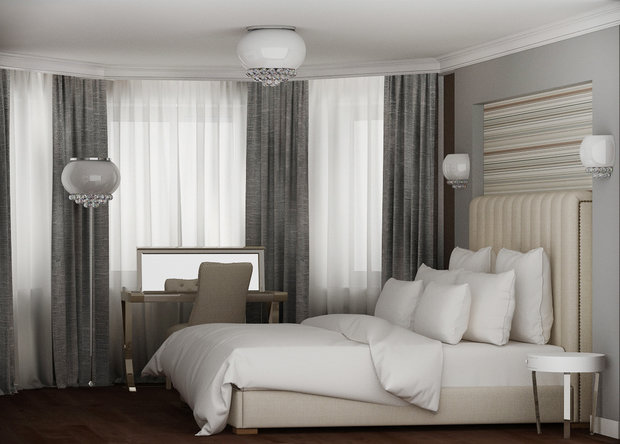 Фото из портфолио Спальня – фотографии дизайна интерьеров на INMYROOM