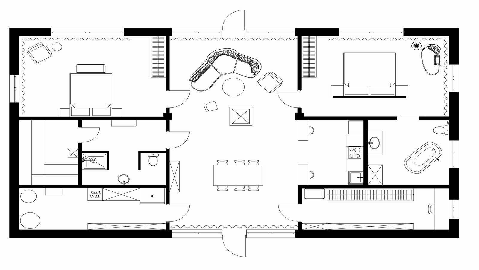 Фотография: Планировки в стиле , Эклектика, Дом, Проект недели, Дача, Дом и дача, Московская область, 4 и больше, Более 90 метров, Сара Михайлова – фото на INMYROOM Фотография: Планировки в стиле , Эклектика, Дом, Проект недели, Дача, Дом и дача, Московская область, 4 и больше, Более 90 метров, Сара Михайлова – фото на INMYROOM