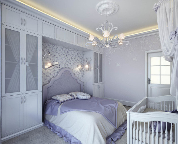 Фото из портфолио Этюд в розовых тонах – фотографии дизайна интерьеров на INMYROOM