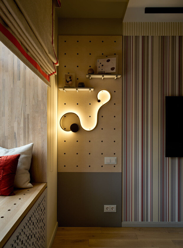 Фотография: Детская в стиле Современный, Квартира, Проект дня, Москва, Сталинка, 3 комнаты, Более 90 метров, Анастасия Уфимцева – фото на INMYROOM