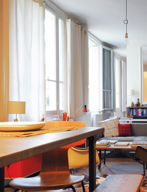 Фото из портфолио Обаятельный Парижский чердак – фотографии дизайна интерьеров на INMYROOM