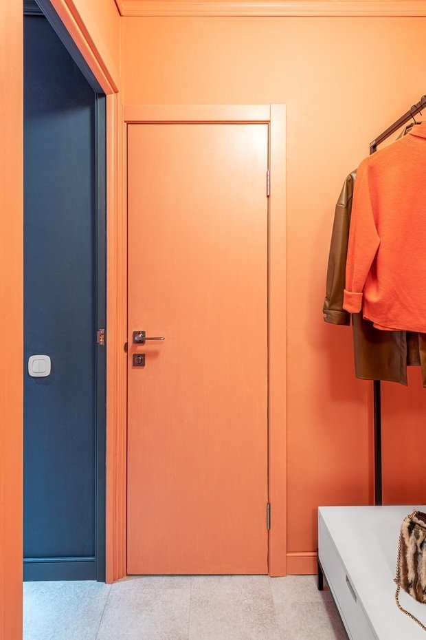 Фотография: Прихожая в стиле Современный, Квартира, Проект недели, Москва, Панельный дом, 1 комната, до 40 метров, II-18/12, Ирина Ахатова – фото на INMYROOM