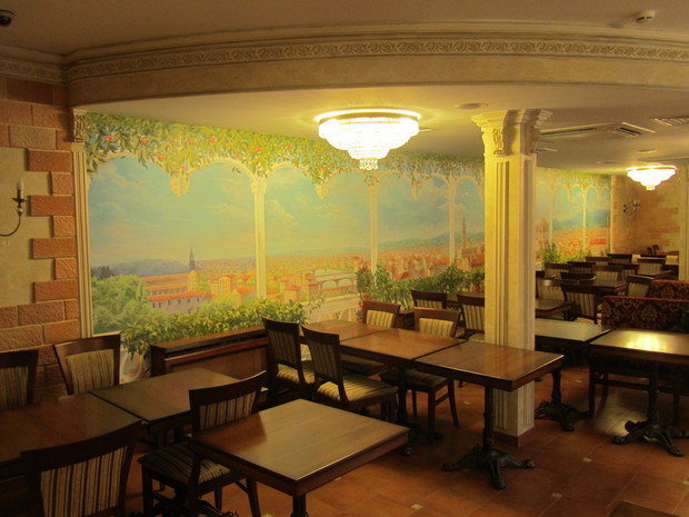 Фото из портфолио Роспись стен и потолков – фотографии дизайна интерьеров на INMYROOM