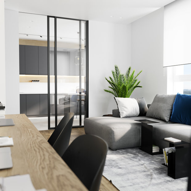 Фото из портфолио FESTIVAL FLAT – фотографии дизайна интерьеров на INMYROOM