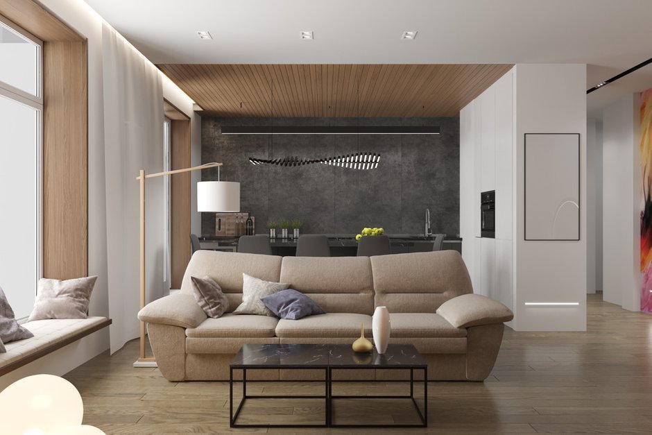 Фотография: Гостиная в стиле Современный, Декор интерьера, Отделка стен, энциклопедия_отделка, OBI, тренды 2020 – фото на INMYROOM Фотография: Гостиная в стиле Современный, Декор интерьера, Отделка стен, энциклопедия_отделка, OBI, тренды 2020 – фото на INMYROOM