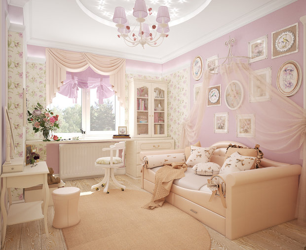 Фотография: Детская в стиле Прованс и Кантри – фото на InMyRoom.ru