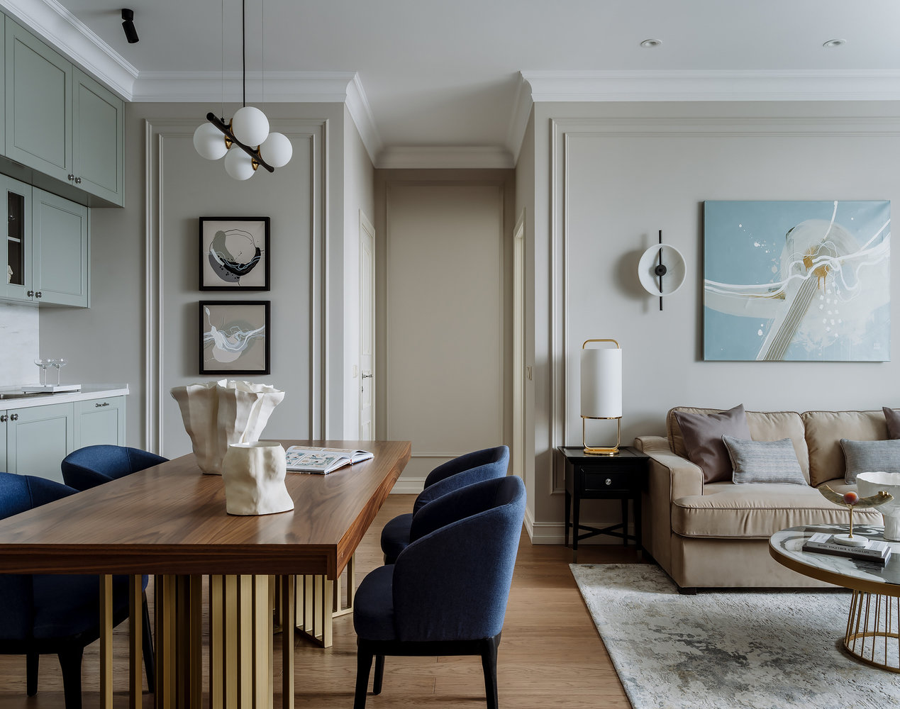 Фотография: Кухня и столовая в стиле Современный, Квартира, Проект недели, Москва, 3 комнаты, 60-90 метров, Андрей Некрасов – фото на INMYROOM Фотография: Кухня и столовая в стиле Современный, Квартира, Проект недели, Москва, 3 комнаты, 60-90 метров, Андрей Некрасов – фото на INMYROOM