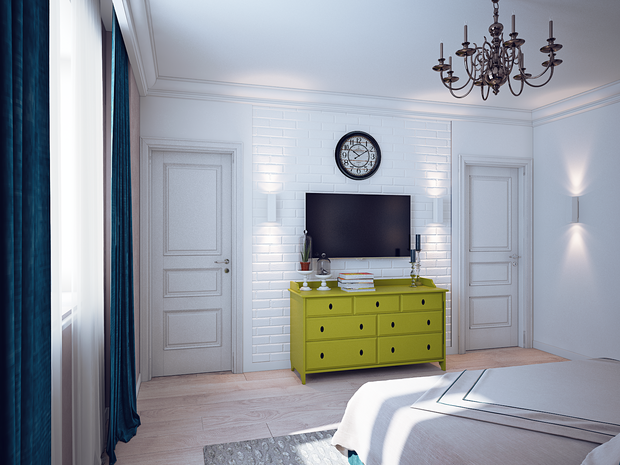 Фото из портфолио 97м2 SURF проект – фотографии дизайна интерьеров на INMYROOM