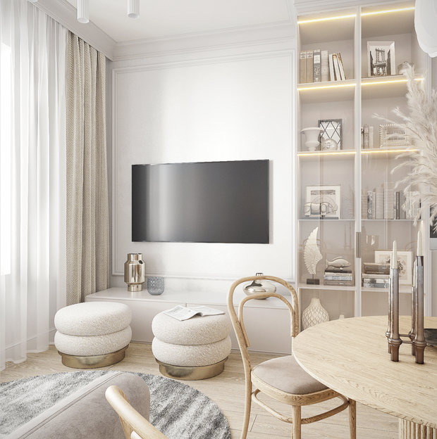 Фото из портфолио Кухня-гостиная – фотографии дизайна интерьеров на INMYROOM