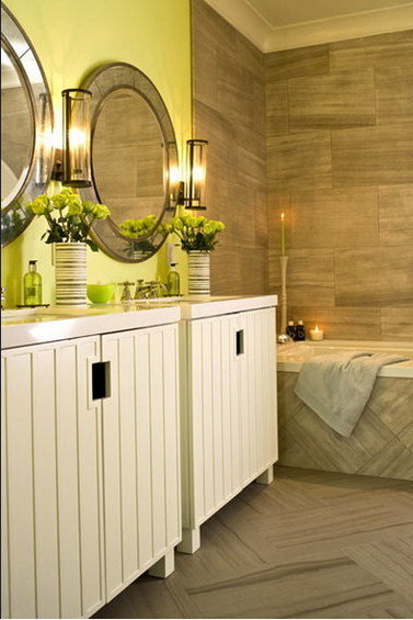 Фотография: Ванная в стиле Восточный, Эко, Декор интерьера, Дизайн интерьера, Цвет в интерьере – фото на INMYROOM