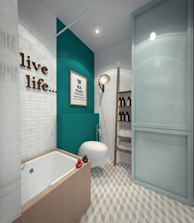 Фотография: Ванная в стиле Лофт – фото на INMYROOM