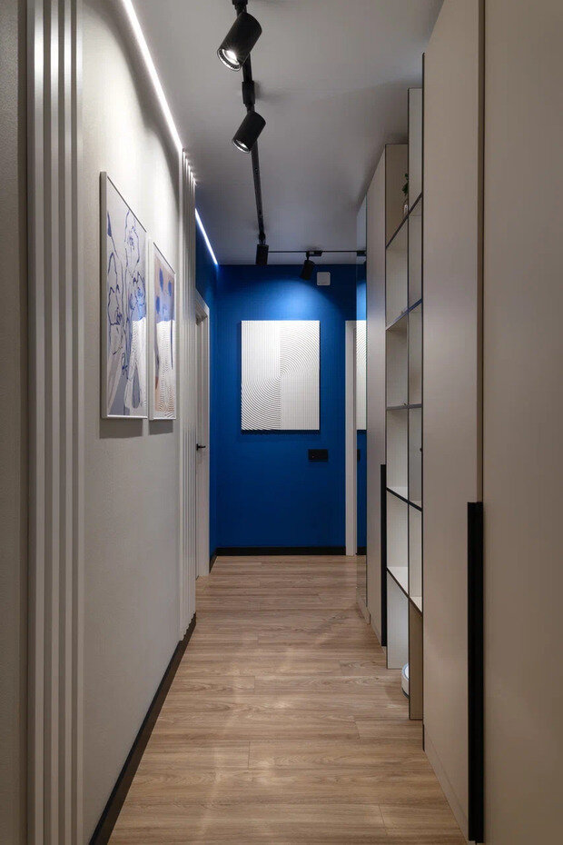 Фотография: Прихожая в стиле Современный, Квартира, Проект дня, Москва, 3 комнаты, 60-90 метров, стильные интерьеры – фото на INMYROOM