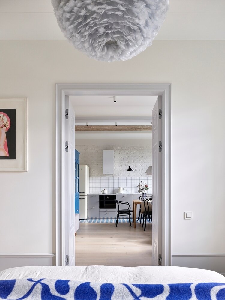 Фотография: Кухня и столовая в стиле Скандинавский, Квартира, Проект недели, Москва, 2 комнаты, 40-60 метров – фото на INMYROOM