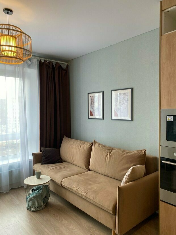 Фото из портфолио Сканди прямой диван – фотографии дизайна интерьеров на INMYROOM