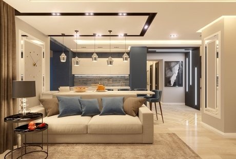 Квартира 89 м², Латышских стрелков, Казань