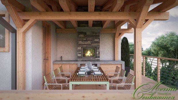 Фото из портфолио Комплекс в Хосте – фотографии дизайна интерьеров на INMYROOM