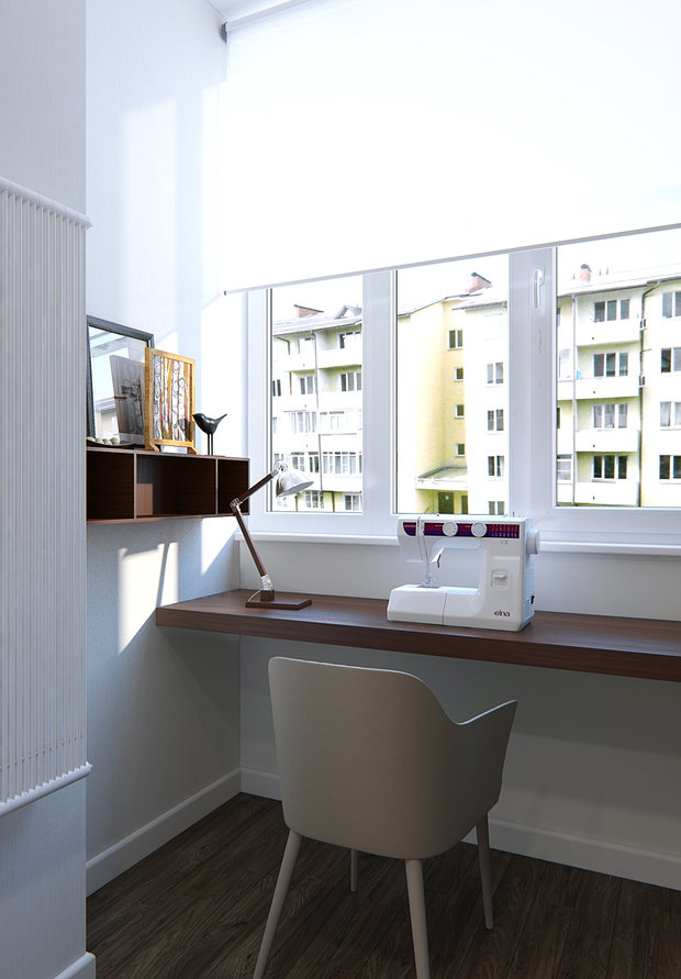 Фото из портфолио Квартира в пастельных тонах. Город Москва.  – фотографии дизайна интерьеров на INMYROOM