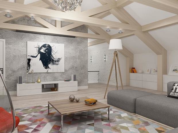 Фото из портфолио Дом в пос.Бужарово – фотографии дизайна интерьеров на INMYROOM