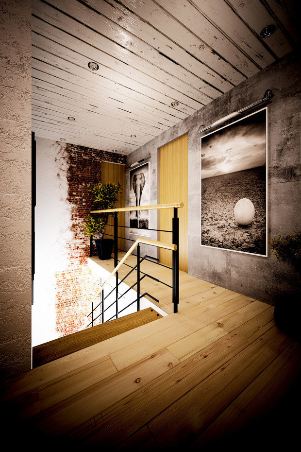 Фотография: Прихожая в стиле Лофт, Квартира, Дом, Дома и квартиры, Проект недели – фото на INMYROOM