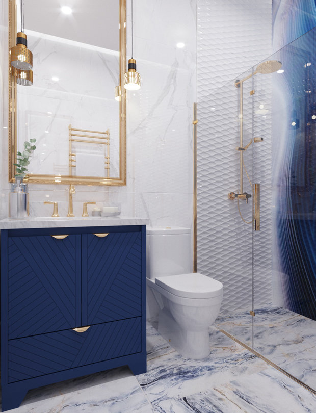 Фото из портфолио Апартаменты 1702 в ЖК Аю-Даг – фотографии дизайна интерьеров на INMYROOM