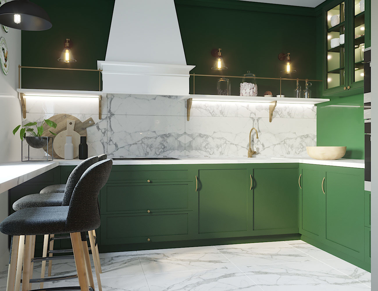 Фото из портфолио Дизайн квартиры Москва – фотографии дизайна интерьеров на INMYROOM Фото из портфолио Дизайн квартиры Москва – фотографии дизайна интерьеров на INMYROOM