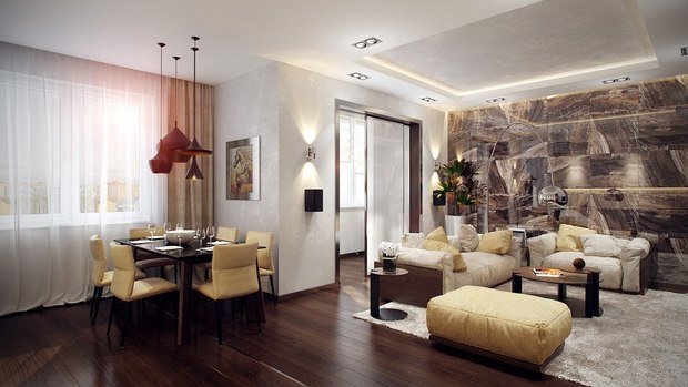 Фото из портфолио Чувственный минимализм – фотографии дизайна интерьеров на INMYROOM