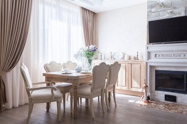 Фото из портфолио Уютная классика – фотографии дизайна интерьеров на INMYROOM