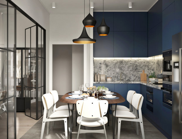 Фото из портфолио Квартира ЖК Донской Олимп – фотографии дизайна интерьеров на INMYROOM