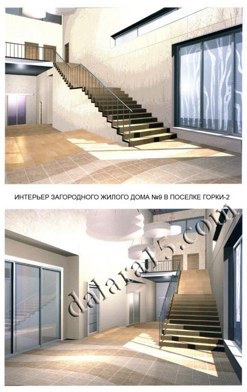 Фото из портфолио Проект загородного жилого дома в Горках-2 – фотографии дизайна интерьеров на InMyRoom.ru